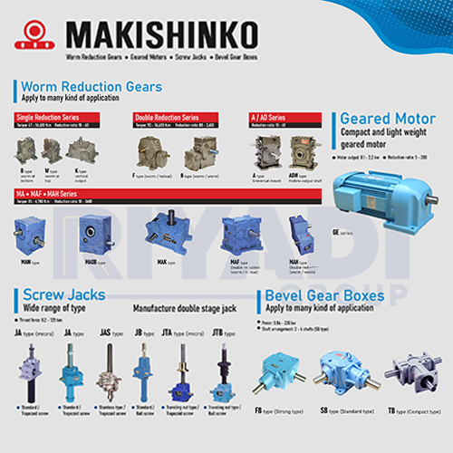 Bevel gear box / Makishinko Japan